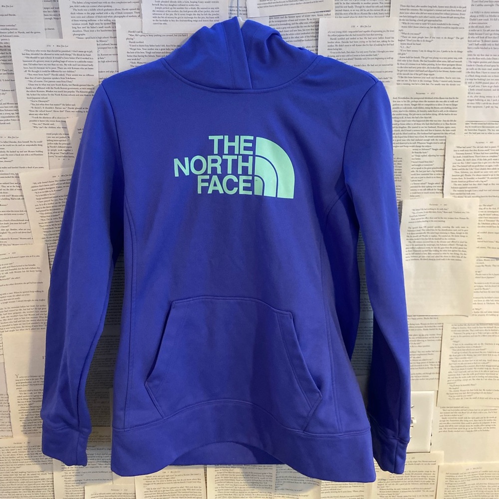 North Face sweatshirt